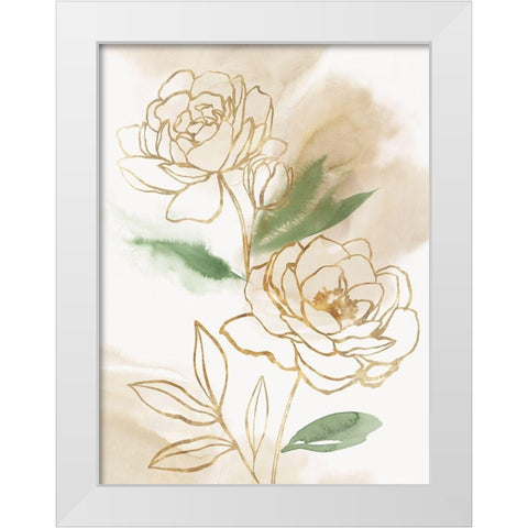 Freshly Picked II White Modern Wood Framed Art Print by Isabelle Z