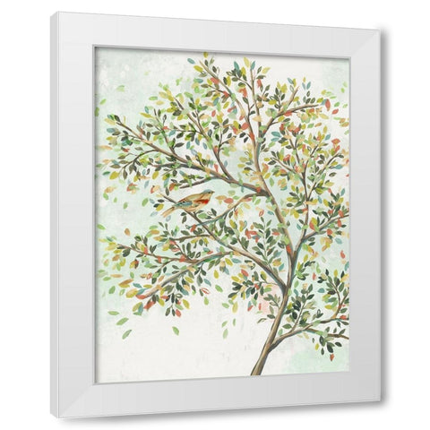 Spring Tree I  White Modern Wood Framed Art Print by Isabelle Z