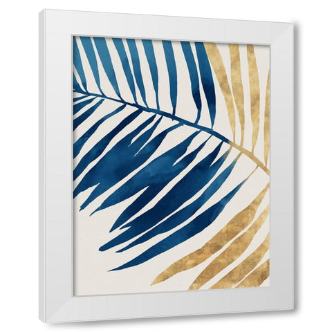 Sweet Palm II White Modern Wood Framed Art Print by Isabelle Z