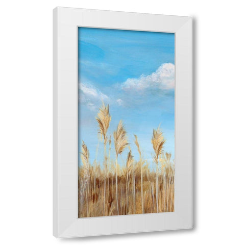 Pampas II White Modern Wood Framed Art Print by Isabelle Z