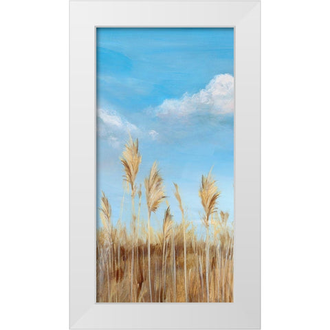 Pampas II White Modern Wood Framed Art Print by Isabelle Z