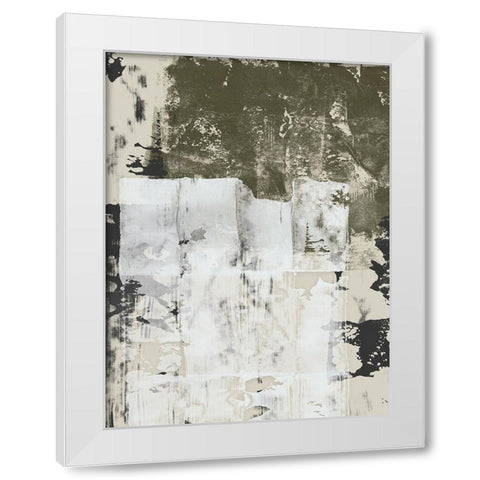 Reflections in Sage I White Modern Wood Framed Art Print by Isabelle Z