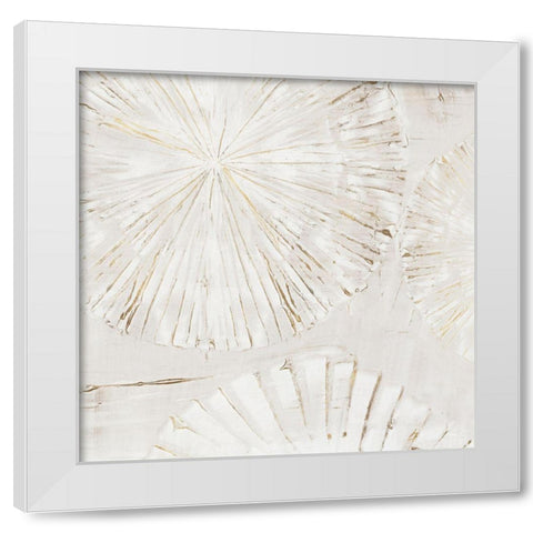 Choir II White Modern Wood Framed Art Print by Isabelle Z