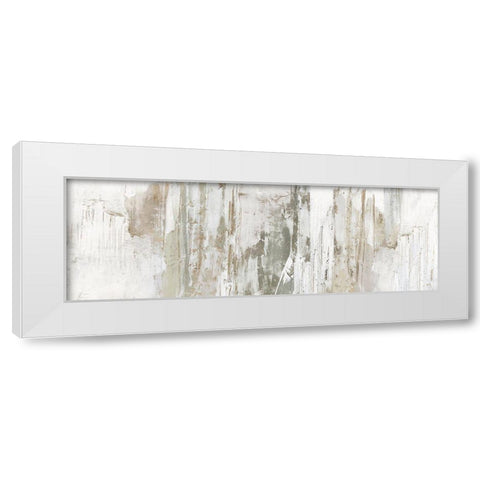 Grey Combination  White Modern Wood Framed Art Print by Isabelle Z