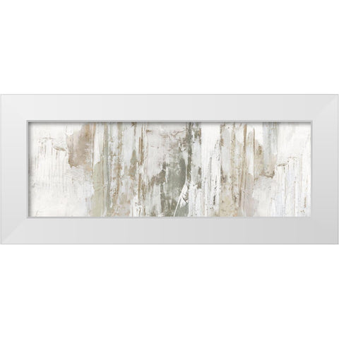 Grey Combination  White Modern Wood Framed Art Print by Isabelle Z