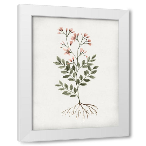 Green Tile III White Modern Wood Framed Art Print by Isabelle Z
