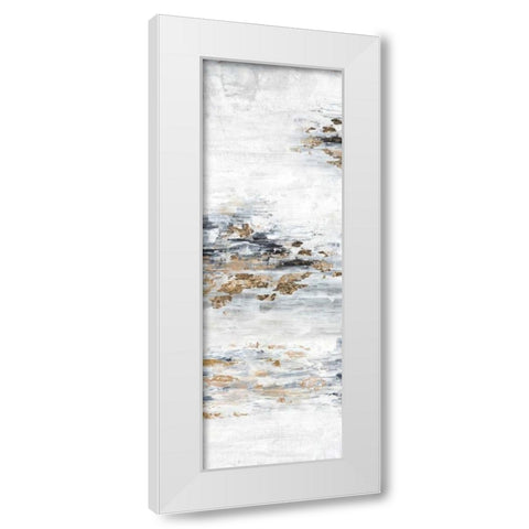Memory I White Modern Wood Framed Art Print by Isabelle Z
