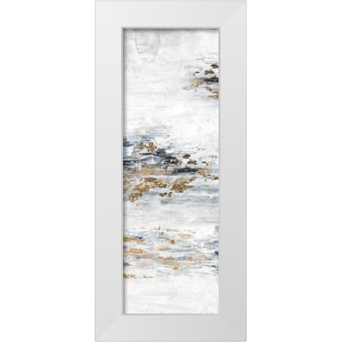 Memory I White Modern Wood Framed Art Print by Isabelle Z