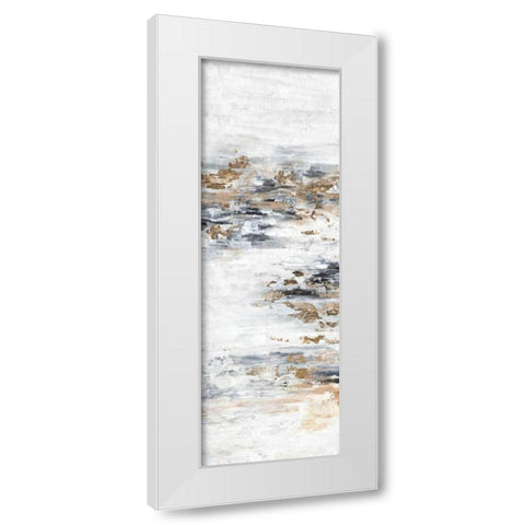 Memory II White Modern Wood Framed Art Print by Isabelle Z