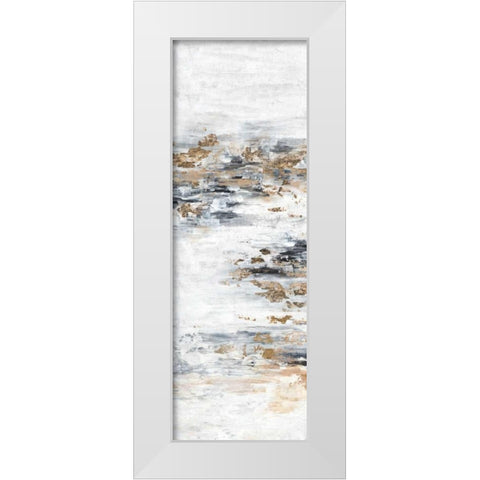 Memory II White Modern Wood Framed Art Print by Isabelle Z