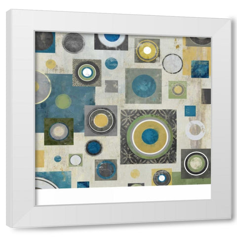 In Focus White Modern Wood Framed Art Print by Fontaine, Drako