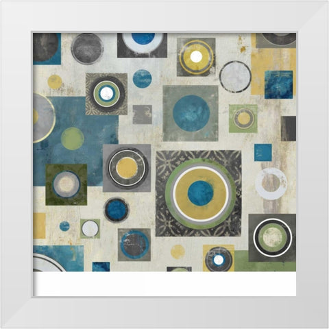 In Focus White Modern Wood Framed Art Print by Fontaine, Drako