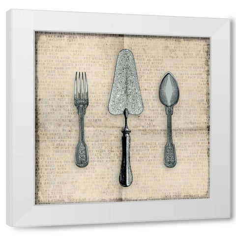 Desserts Design - Mini White Modern Wood Framed Art Print by Fontaine, Drako