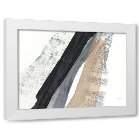 Sidelines I White Modern Wood Framed Art Print by Fowler, Jan Sullivan