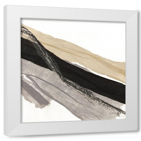 Sidelines II White Modern Wood Framed Art Print by Fowler, Jan Sullivan