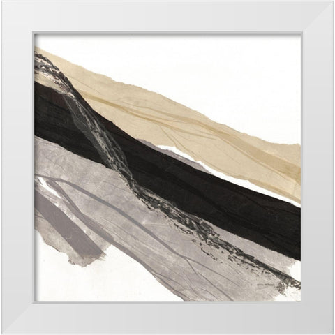 Sidelines II White Modern Wood Framed Art Print by Fowler, Jan Sullivan
