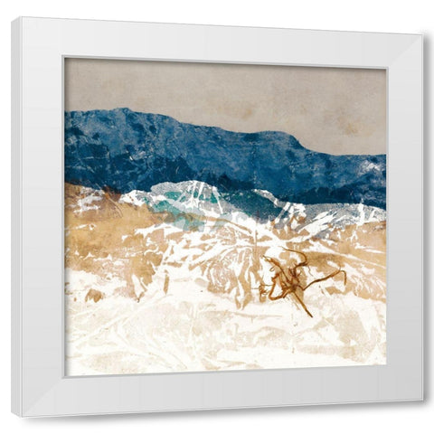 Everline  White Modern Wood Framed Art Print by Fowler, Jan Sullivan