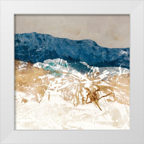 Everline  White Modern Wood Framed Art Print by Fowler, Jan Sullivan