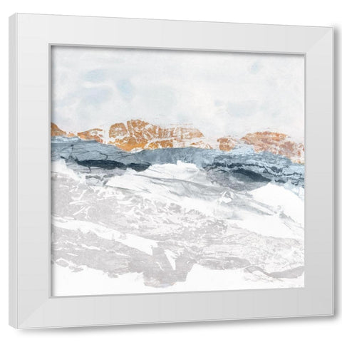 Whistler  White Modern Wood Framed Art Print by Fowler, Jan Sullivan