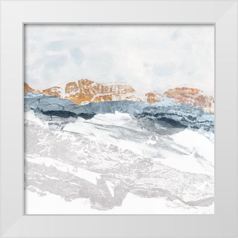 Whistler  White Modern Wood Framed Art Print by Fowler, Jan Sullivan