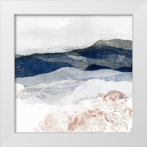 Beckoning Basin I White Modern Wood Framed Art Print by Sullivan Fowler, Jan