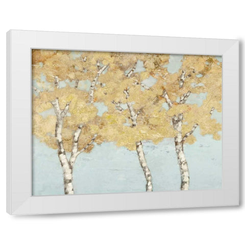Soft Breeze II White Modern Wood Framed Art Print by Reynolds, Graham