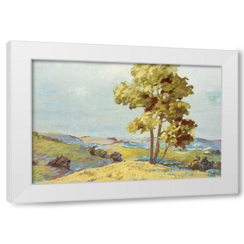 Sandhills I White Modern Wood Framed Art Print by Reynolds, Graham