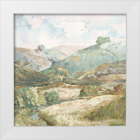 Windy Weather I White Modern Wood Framed Art Print by Reynolds, Graham