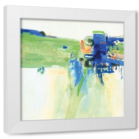 Spring 2015 White Modern Wood Framed Art Print by Guna, Bianka