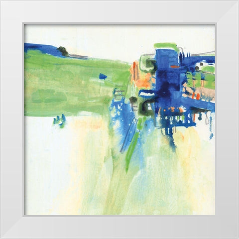 Spring 2015 White Modern Wood Framed Art Print by Guna, Bianka