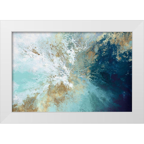 Pomona White Modern Wood Framed Art Print by Broughton, Shaylen