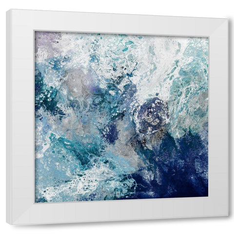 Lyrae  White Modern Wood Framed Art Print by Broughton, Shalyen