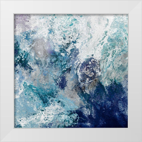Lyrae  White Modern Wood Framed Art Print by Broughton, Shalyen