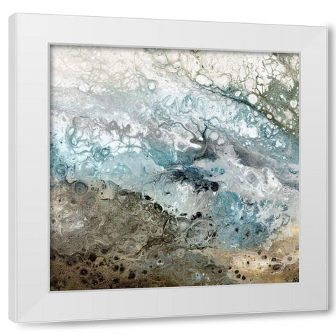 Electra  White Modern Wood Framed Art Print by Broughton, Shaylen