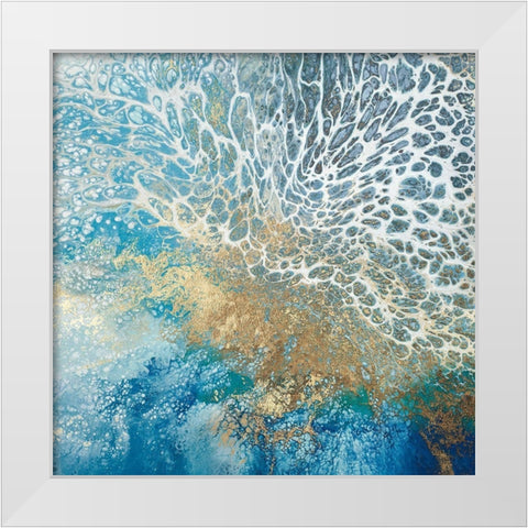 FortunaÂ  White Modern Wood Framed Art Print by Broughton, Shaylen