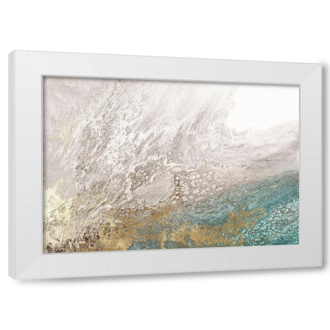Nortia  White Modern Wood Framed Art Print by Broughton, Shaylen