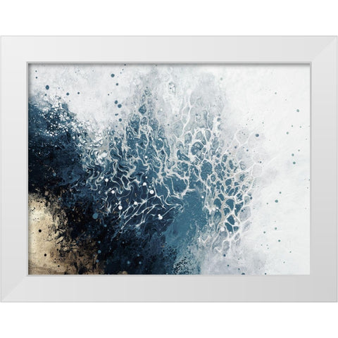 VeritasÂ  White Modern Wood Framed Art Print by Broughton, Shaylen