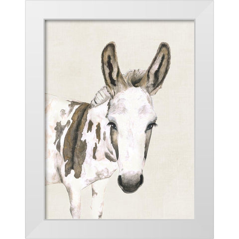 Burrito  White Modern Wood Framed Art Print by Hatfiled, Jodi