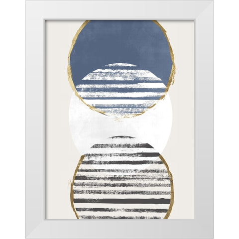 Inside Out I White Modern Wood Framed Art Print by Smith, Karen