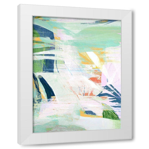 Paradise Sunrise II  White Modern Wood Framed Art Print by Bainbridge, Hope