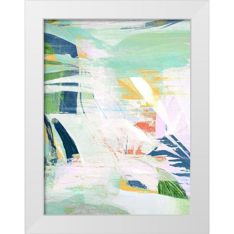 Paradise Sunrise II  White Modern Wood Framed Art Print by Bainbridge, Hope