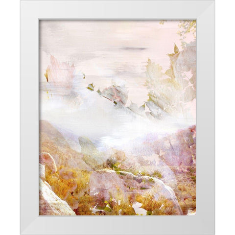 Memories of Travels I  White Modern Wood Framed Art Print by Bainbridge, Hope
