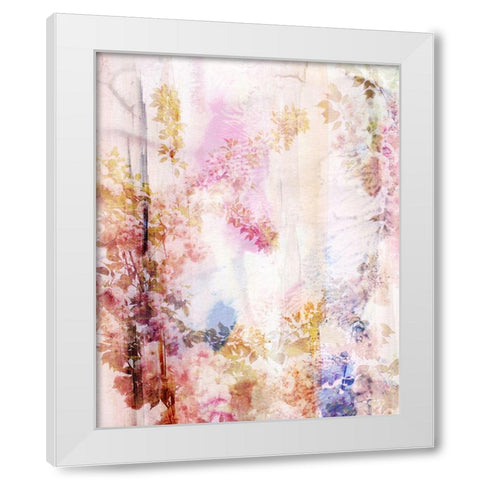 Memories of Travels II White Modern Wood Framed Art Print by Bainbridge, Hope