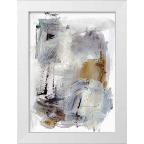 Mountain Mist I  White Modern Wood Framed Art Print by Bainbridge, Hope