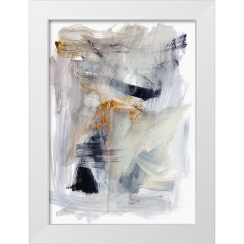 Mountain Mist II   White Modern Wood Framed Art Print by Bainbridge, Hope