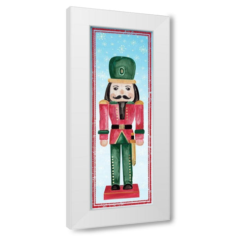 Nutcracker I  White Modern Wood Framed Art Print by PI Studio