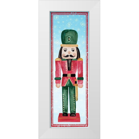 Nutcracker I  White Modern Wood Framed Art Print by PI Studio