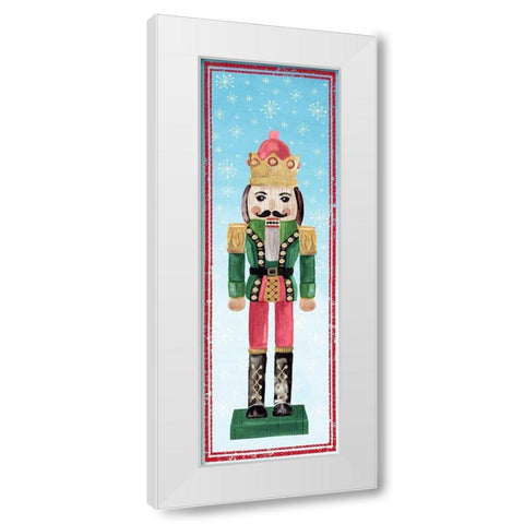 Nutcracker II  White Modern Wood Framed Art Print by PI Studio