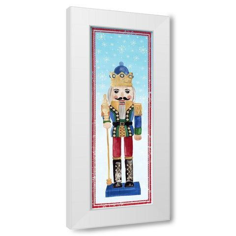 Nutcracker III  White Modern Wood Framed Art Print by PI Studio