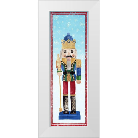 Nutcracker III  White Modern Wood Framed Art Print by PI Studio